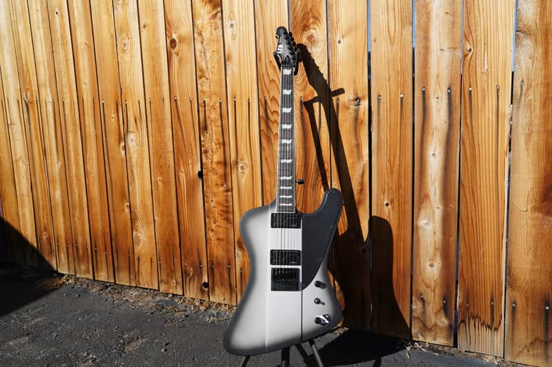ESP LTD Phoenix-1000 Evertune - Silver Sunburst Satin 6-String Electric Guitar image 1