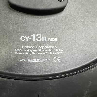 Roland CY-13R 3 Way Trigger V-Cymbal Ride V-Drum Pad w/Arm & Clamp - Z9L4238 image 7