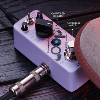 LEKATO Looper Guitar Pedal, Loop Drum Machine with 20 Minutes Loop, 16 Different Drum Grooves, 3 Modes, Tap Tempo, Overdubs with the Micro Looper Drum Pedal, Mini Guitar Pedals for Electric Guitar image 7