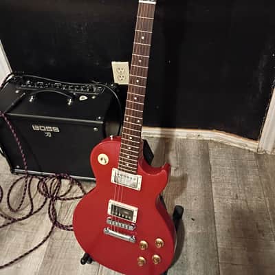 Gibson Les Paul Special SL with Humbuckers 1998 Cinnamon Red HH USA image 10