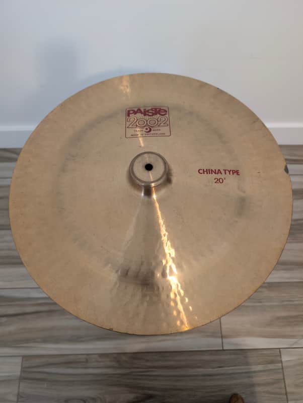 Paiste 20" 2002 China Type Cymbal 1980 - Present - Traditional image 1
