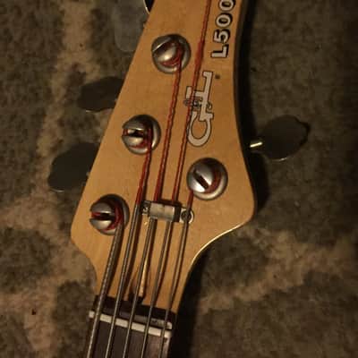 G&L L5000 5 String Bass 1988 Vintage-rare headstock image 2