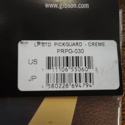 Gibson PRPG-030 Les Paul Standard Pickguard (Cream) image 3