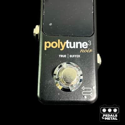 TC Electronic Polytune 3 Noir Mini Polyphonic Tuning Pedal -x19084 image 1