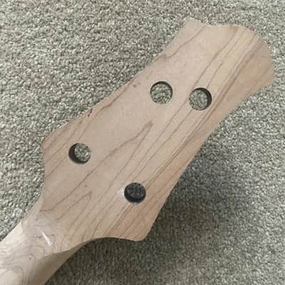 Tagima XB21 Maple Wood 4 String Bass Neck, Rosewood 24 Frets Fingerboard image 6