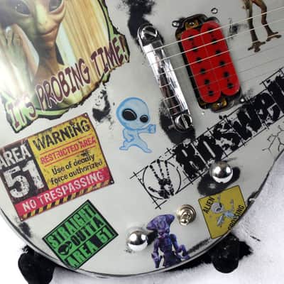 Custom Painted & Upgraded Epiphone LP Special guitar (Custom Aged and Worn) and Matching Headstock Bild 11