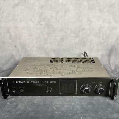 1978-1979 Crown Power Line One 360-Watt Stereo Amplifier image 1