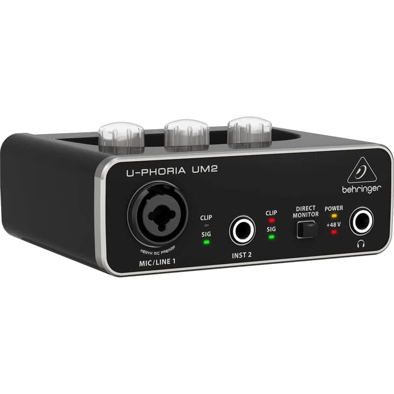 Behringer U-Phoria UM2 USB Audio Interface image 1