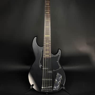 2024 Yamaha BB735A 5-String Bass - Matte Translucent Black image 1