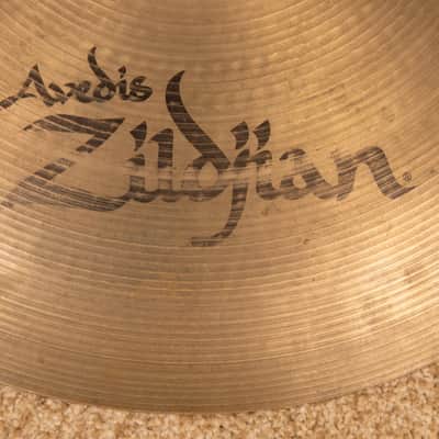 1990s Zildjian A 16" Medium Thin Crash Cymbal 1104g image 2