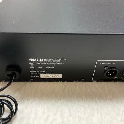 Yamaha Q2031B Dual-Channel Graphic Equalizer 2010s - Black image 5