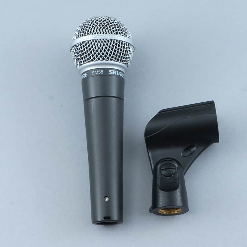Shure SM58 Cardioid Dynamic Microphone MC-7607 image 1