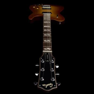 Godin Radium-X Electric Guitar - Rustic Burst SG image 7