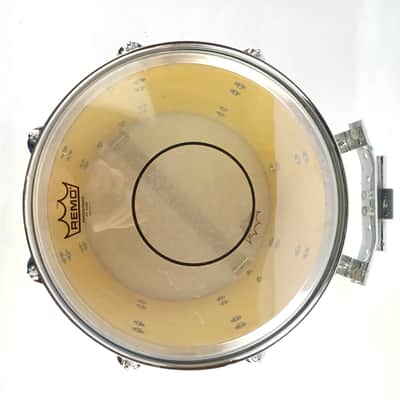 Ludwig 10x14"White Cortex Marching/Parade Snare Drum Rocker Black/White 4Ply P85 image 9