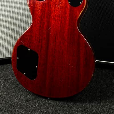 2015 Gibson 59 Les Paul Bigsby Aged Vintage Cherry image 12