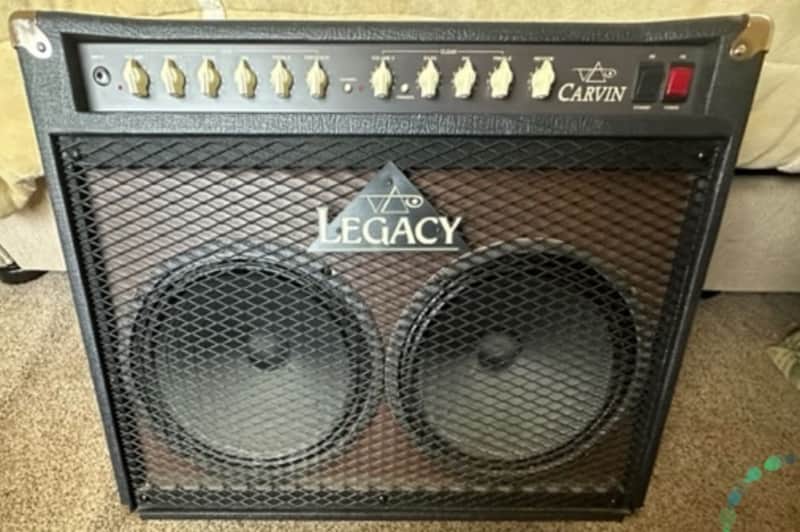 Carvin Legacy Model VL212 Steve Vai Signature 2-Channel 100-Watt 2x12" Guitar Combo 1999 - 2008 - Brown image 1