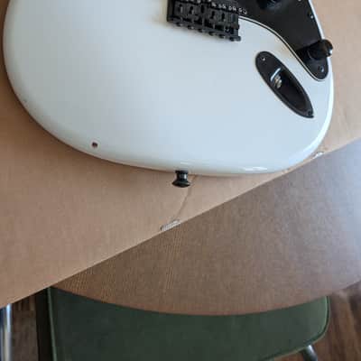 Warmoth Hardtail Strat Body Loaded w/ Seymour Duncan Blackouts (Olympic White) image 3