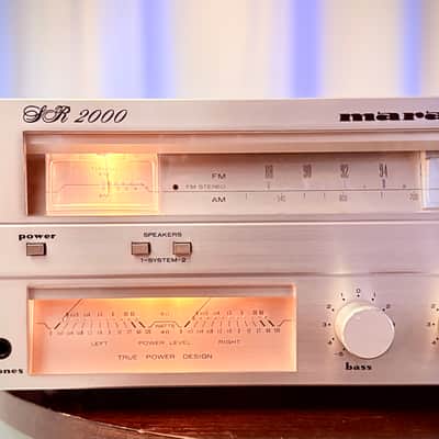 πΆβ¨ Marantz SR 2000 Vintage Stereo Receiver w/ Wood Case β Serviced/Cleaned, Fully Working, All Lamps Working image 6