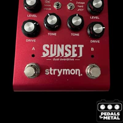 Strymon Sunset Dual Overdrive 2017 - Present - Red - X17661 image 1