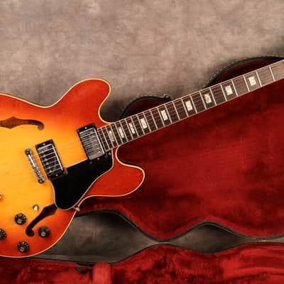 1971 Gibson ES-335 - Ice Tea Burst image 2