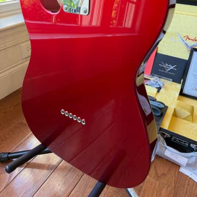 2026 Fender Custom Shop Telecaster Custom Deluxe W25 Limited Edition NOS - Candy Apple Red image 10
