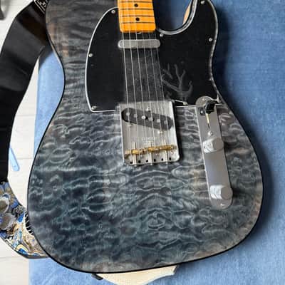 Fender Rarities Series Quilt Maple Top American Original '60s Telecaster with Maple Fretboard 2019 - Blue Cloud Burst image 4
