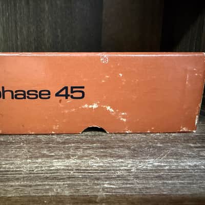 MXR MX-105 Block Phase 45 Nice With Box, Manual & More 1980 - Orange image 12