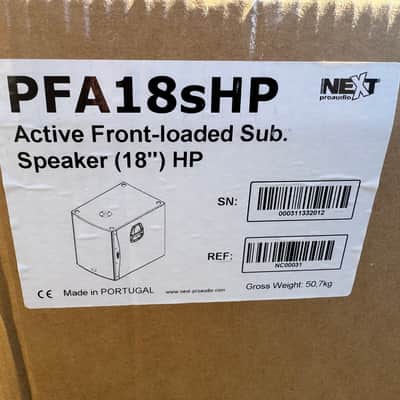 NEXT-proaudio PFA18sHP 18” Active Front-Loaded High Power Subwoofer | 2960W | Networkable DSP | Pro Live Sound image 9
