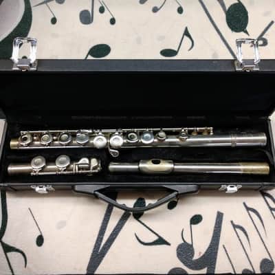 Armstrong 104 Student Model Closed-Hole Flute with C Foot, Offset G 2010s - Silver-Plated Bild 2