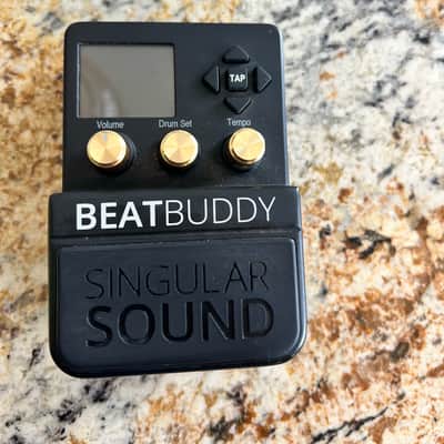 Singular Sound BeatBuddy 10th Anniversary Limited Edition Footpedal Drum Machine Regular Black image 5