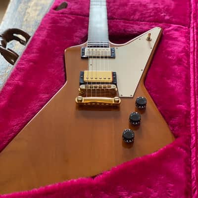 Gibson 2000 Limited Edition Antique Natural Explorer 1976 Reissue & OHSC image 1