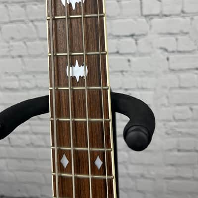 ESP Custom Order Eclipse Bass Late 90's - See-Thru Red image 5