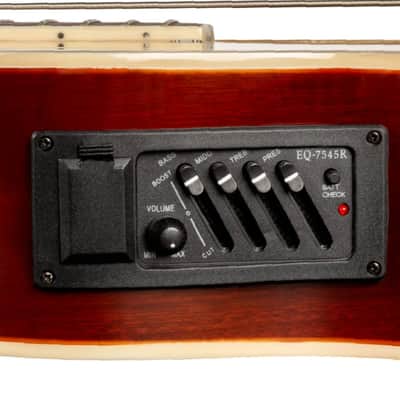 🎸Acoustic Electric Bass Guitar with a Rosewood Fretboard +Soft Case/Gig Bag +Strap +Cable +Picks!🎸 image 7
