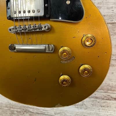 2016 Gibson Custom Shop True Historic Aged '57 Les Paul Goldtop w/ OHSC image 7
