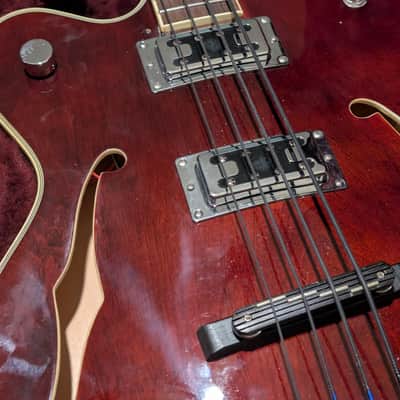 Eastwood Classic 4 Bass Left-Handed 2010s - Walnut image 13