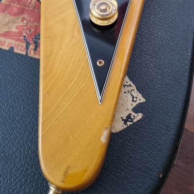 Greco FVB 900 Flying V Bass 1977 - Natural image 5