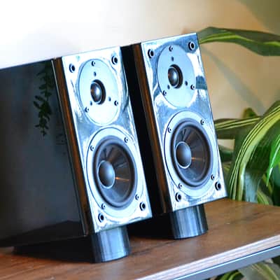 Yamaha NX-E700 2-Way Bookshelf Speakers Piano Black | Reverb Australia