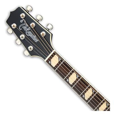 Takamine GN73CE Left-Handed Acoustic-Electric Guitar - Satin Black image 6