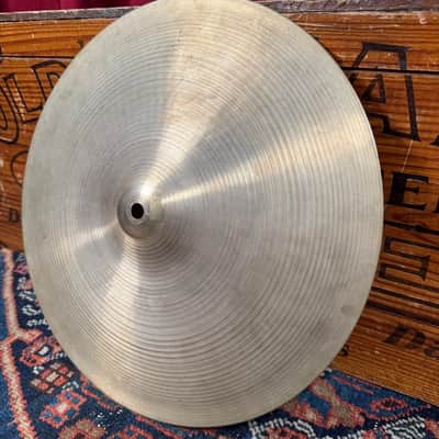 Rare 14" Zilco Flange Hi-Hat Cymbal Pair 638g/744g Azco Canada *Video Demo* image 10