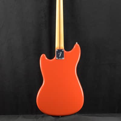 Fender Player II Mustang Bass PJ Coral Red Rosewood Fingerboard image 8