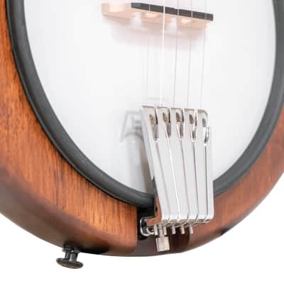 Gold Tone EB-5 Solid Body Mahogany Top Maple Neck 5-String Electric Banjo with Hard Case image 6
