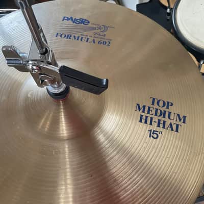 Paiste 15 MEDIUM HIHAT BLUE LABEL 1980’s - Traditional image 2