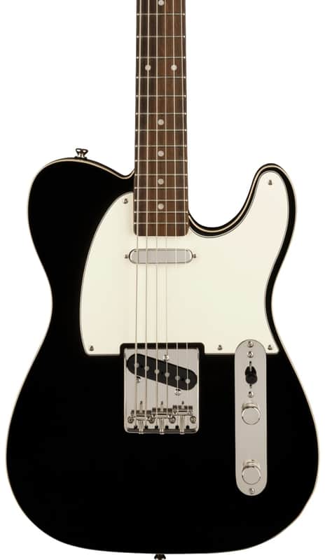 Squier Classic Vibe Baritone Custom Telecaster Laurel Fingerboard Black image 1