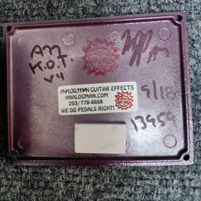 Analogman King of Tone V4 with Red Side High Gain Option 2009 - Present - Graphic image 8