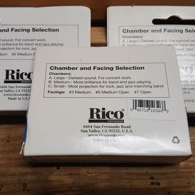 Rico Royal Graphtonite Alto Saxophone Mouthpiece(s) (2)B5 (1)A3 image 5