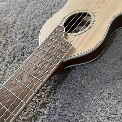 Washburn RO10TBL Rover Steel String Travel Acoustic Guitar 2010s - Trans Blue image 12