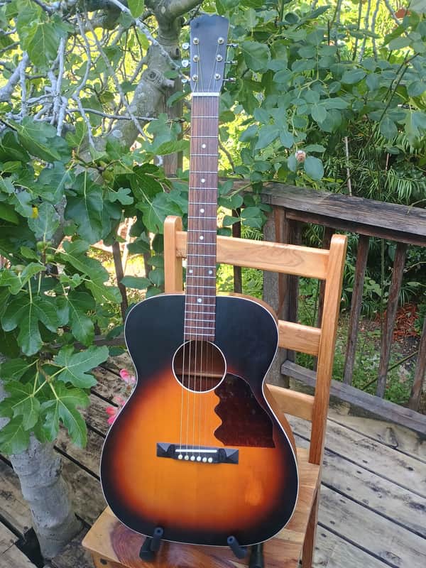 Regal OOO/OM Guitar, Fully Restored, X-Braced 1930s, excellent image 1