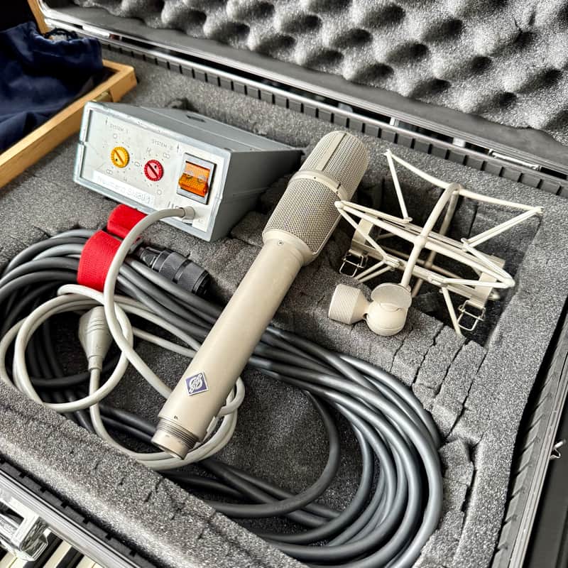 Neumann  SM-69 FET c 1969- Nickel original vintage stereo u87 u67 k87 image 1