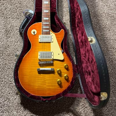 Gibson 2001 Custom Shop Class 5 Les Paul - Tangerine Burst image 8