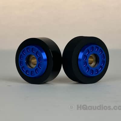 Pair of Pioneer RT-707/701 Pinch Rollers – Precision Replacement –Blue–1Yr WRT image 2